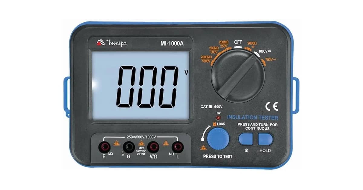 Melhor Megometro: Teste de Isolamento Confiável