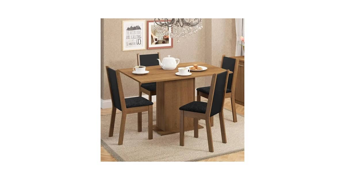 Melhor Mesa de 4 Cadeiras: 10 Modelos de Alta Qualidade
