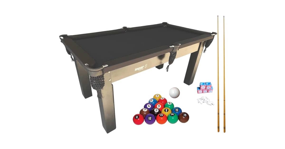 Melhor Mesa de Sinuca: 10 Modelos para Ambientes