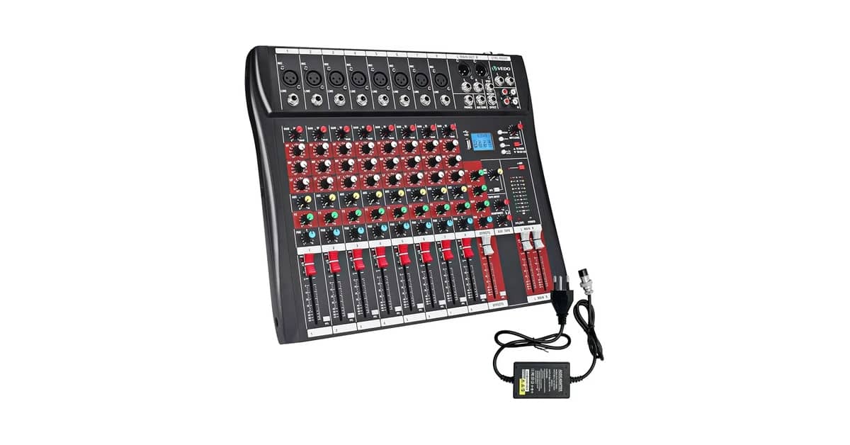 Melhor Mesa de Som 8 Canais: Conectividade e Qualidade de Áudio