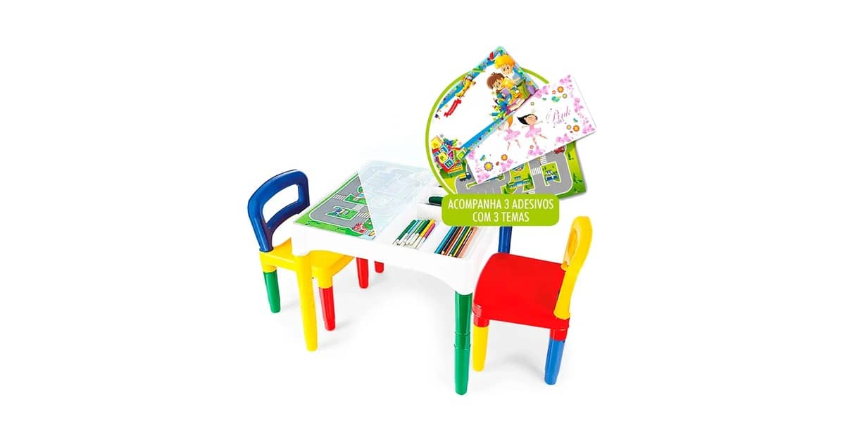 Melhor Mesa Infantil: 10 Modelos para Atividades