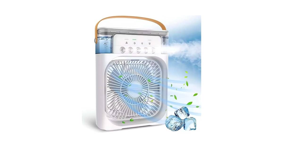 Melhor Mini Ar Condicionado do Mercado: Refrescância Portátil