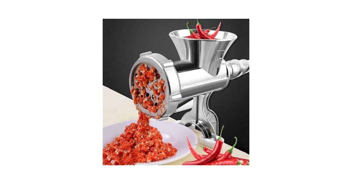 Melhor Moedor de Carne Manual: Ferro Fundido vs Alumínio
