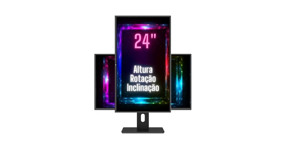 Melhor Monitor Vertical: 8 Modelos com Ergonomia Total