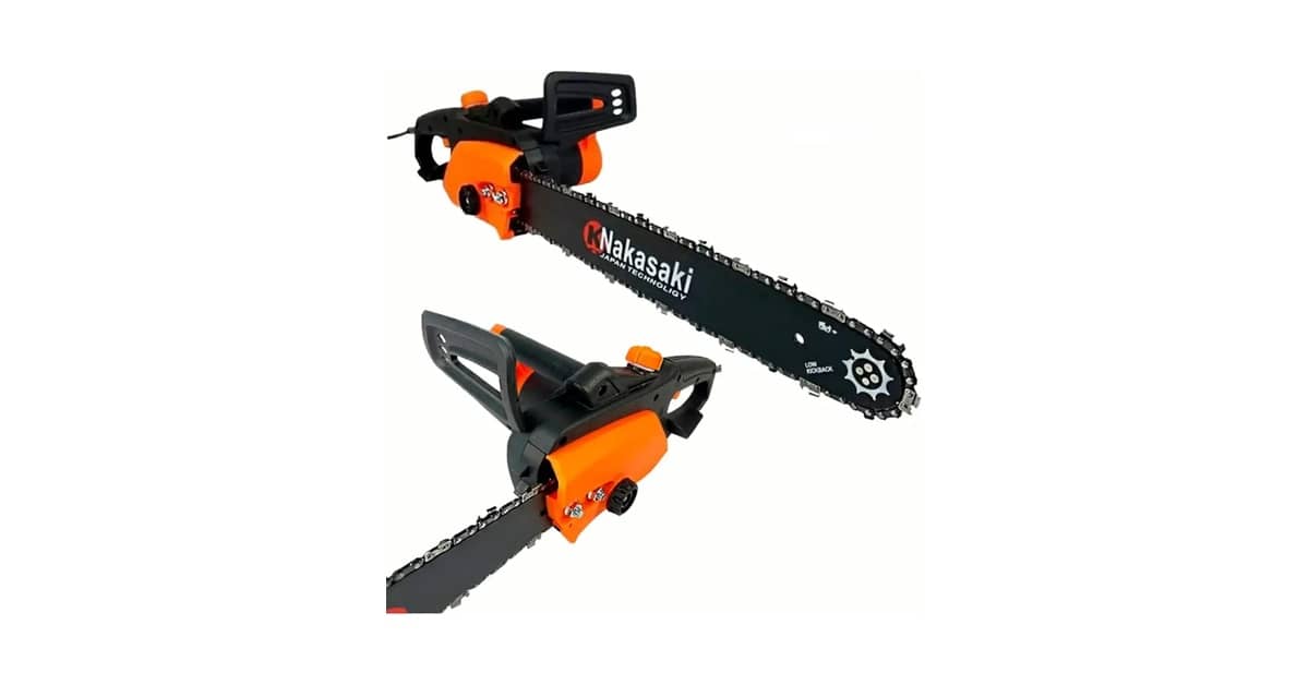 Melhor Motosserra Elétrica: Potência e Portabilidade