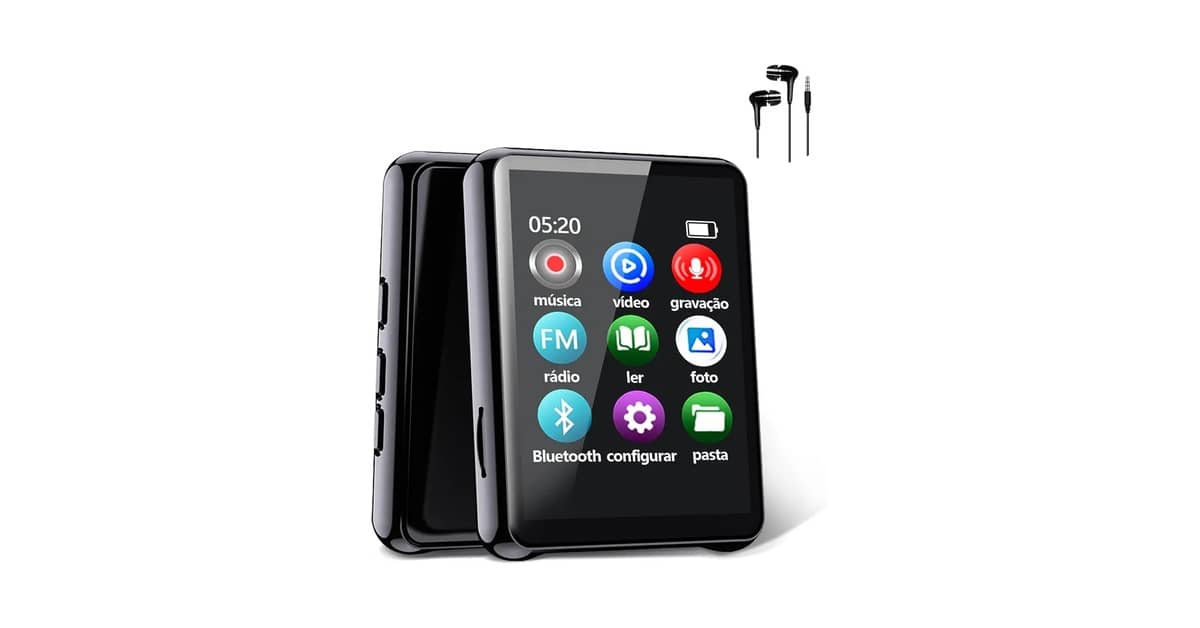 Melhor Mp4 Player Bluetooth: Som HiFi e Conectividade