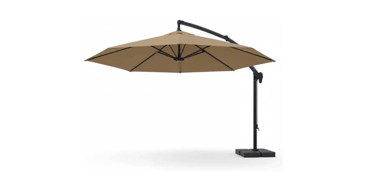 Melhor Ombrelone Lateral: Escolha o Ideal para Seu Espaço