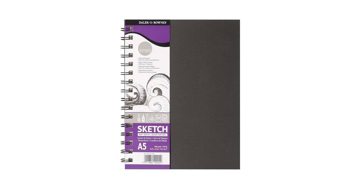 Melhor Papel para Sketchbook: Guia de Gramatura e Textura