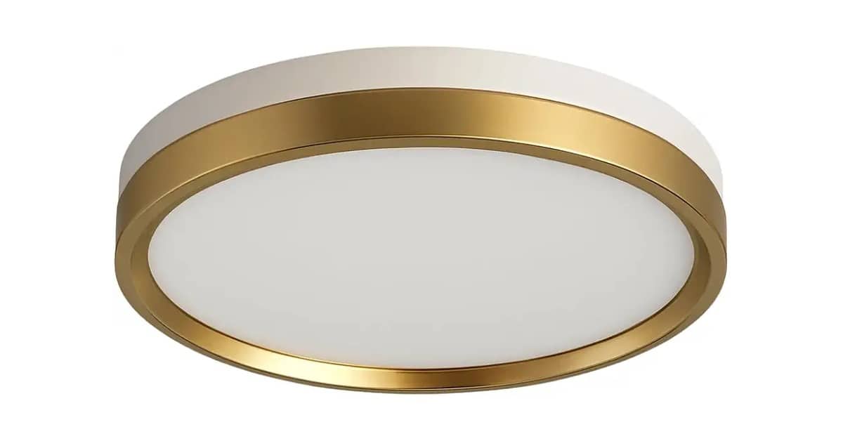 Melhor Plafon para Quarto: 7 Opções com Luz Ajustável