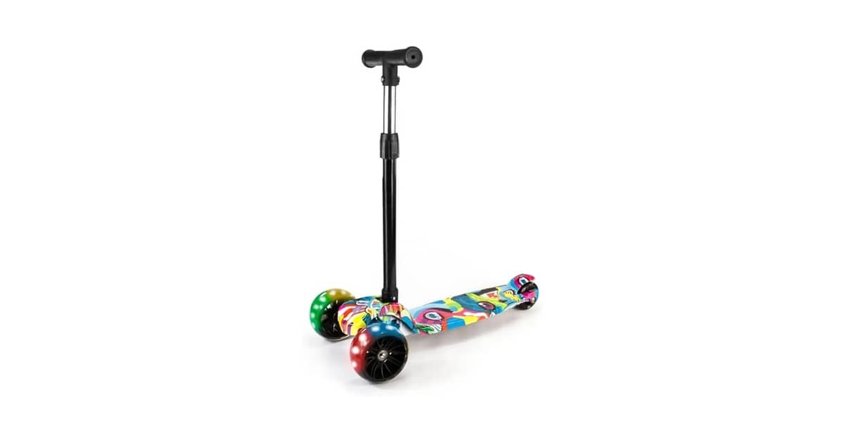 Melhor Preço de Patinete Infantil: Modelos com LED e 3 Rodas
