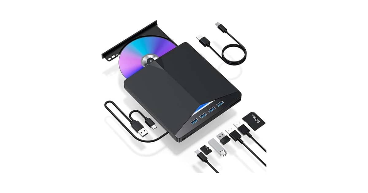 Melhor Gravador DVD Externo: 5 Opções Portáteis