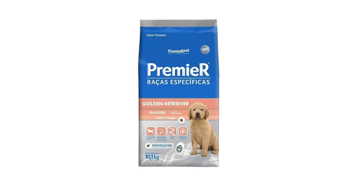 Melhor Ração para Golden Retriever: Guia Completo