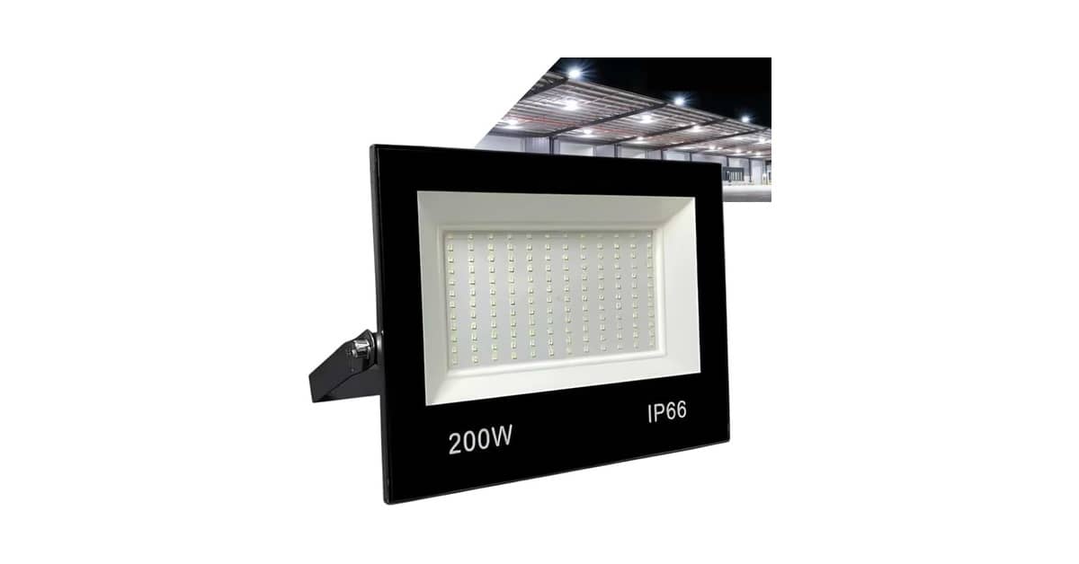 Melhor Refletor Led para Area Externa: Potência e Durabilidade