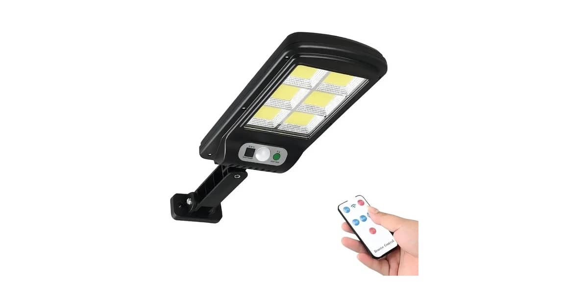 Melhor Refletor Led Solar: Potência e Autonomia