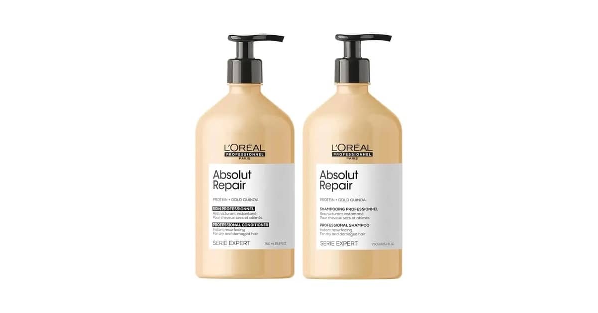 Melhor Shampoo e Condicionador Loreal: Reparação Absoluta