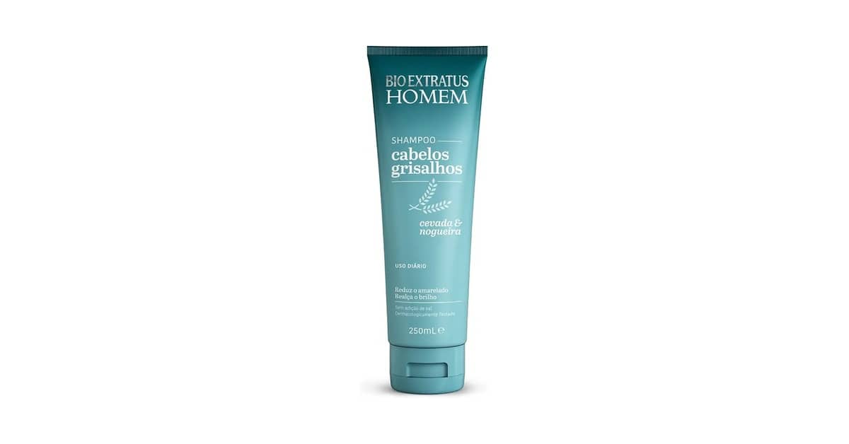 Melhor Shampoo para Cabelo Grisalho Masculino: Combate o Amarelado!