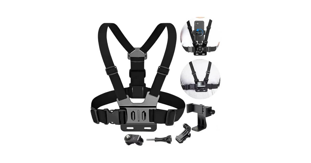 Melhor Suporte de Peito para GoPro e Câmeras de Ação: 10 Modelos Estáveis