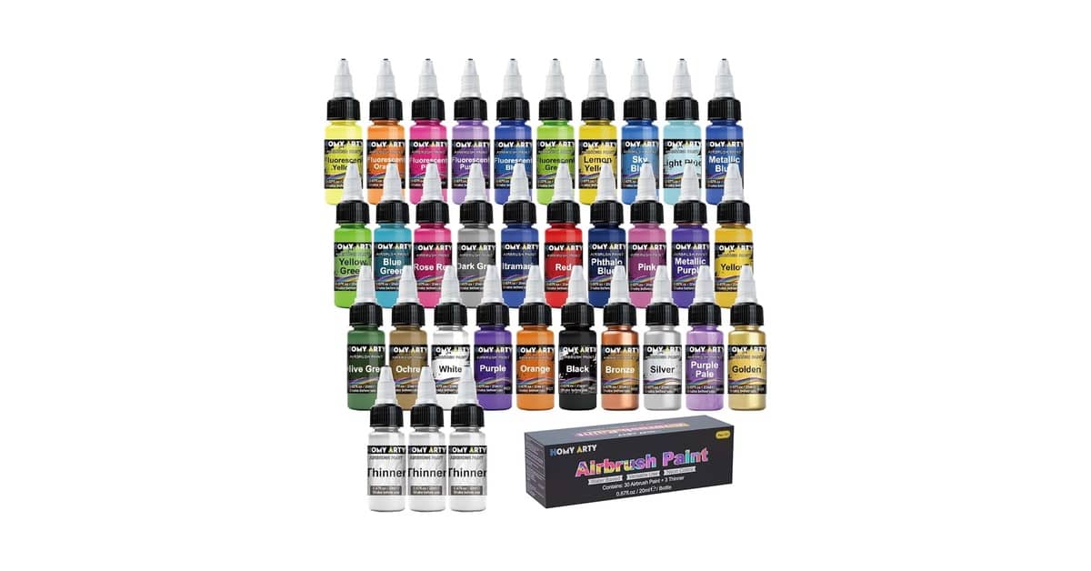 Melhor Tinta para Aerógrafo: Guia Completo