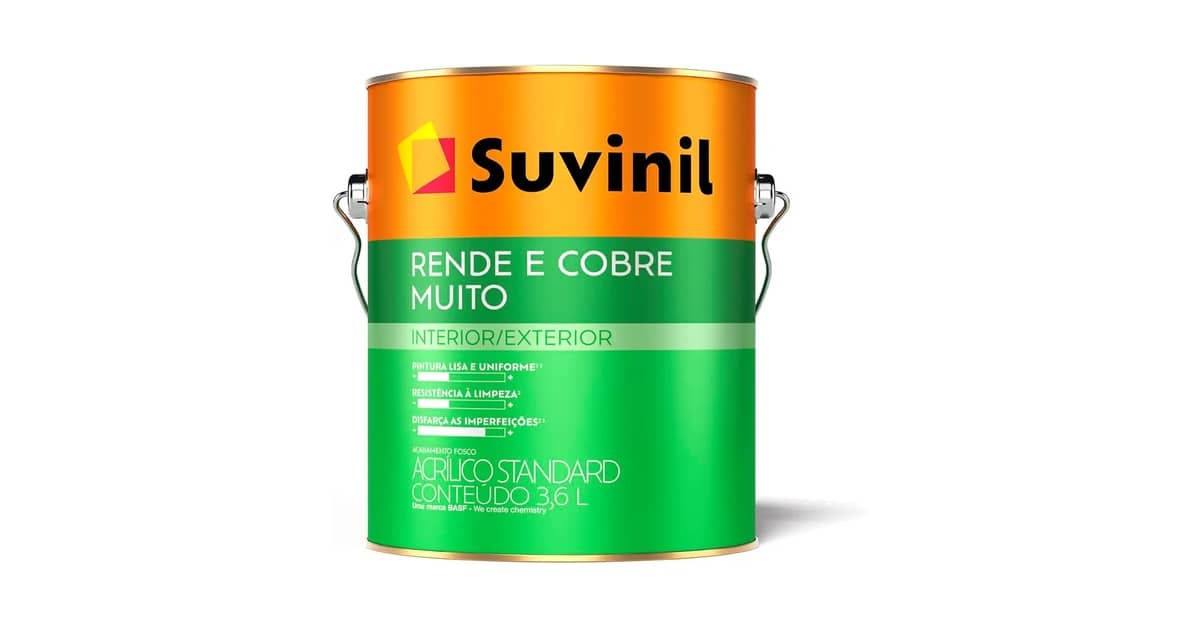 Melhor Tinta Suvinil: 10 Opções de Alta Cobertura