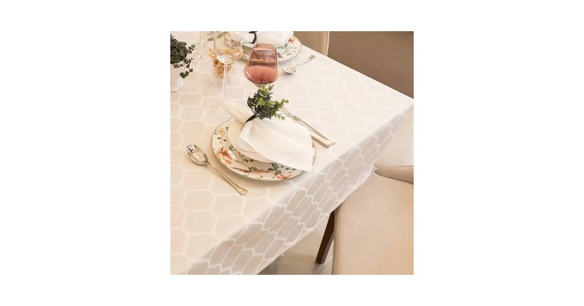 Melhor Toalha de Mesa: 10 Modelos para Refeições