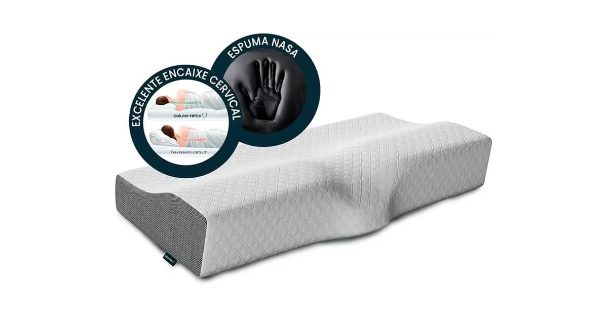 Melhor Travesseiro Cervical para Dormir de Lado: Alívio para Sua Coluna