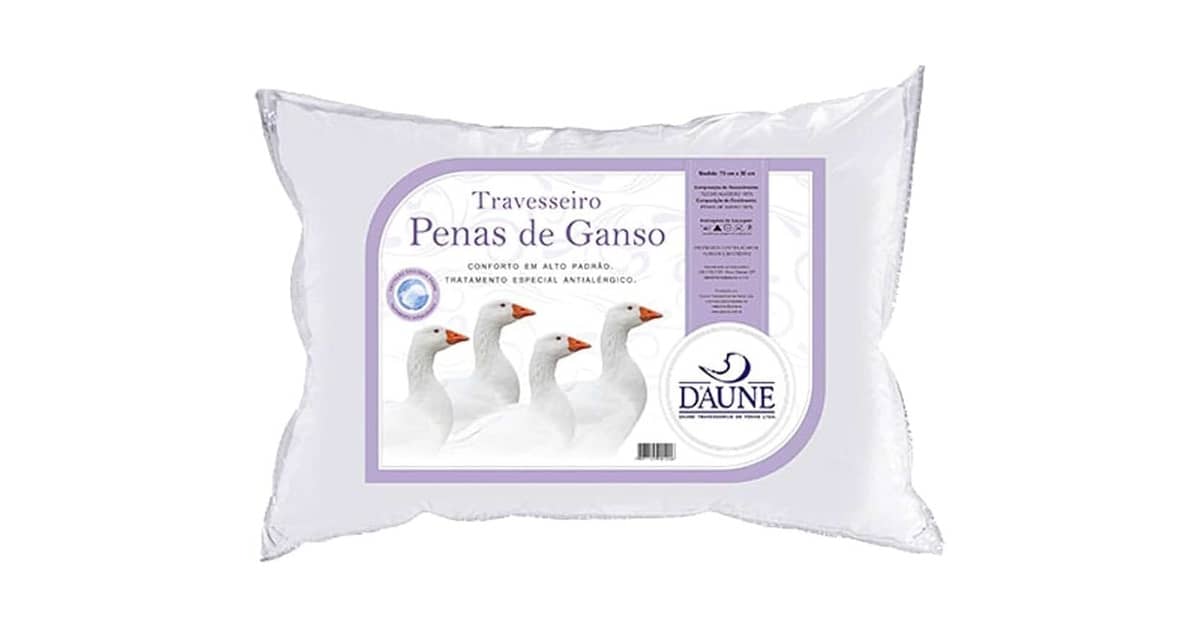 Melhor Travesseiro de Pena de Ganso: Conforto e Suporte Premium