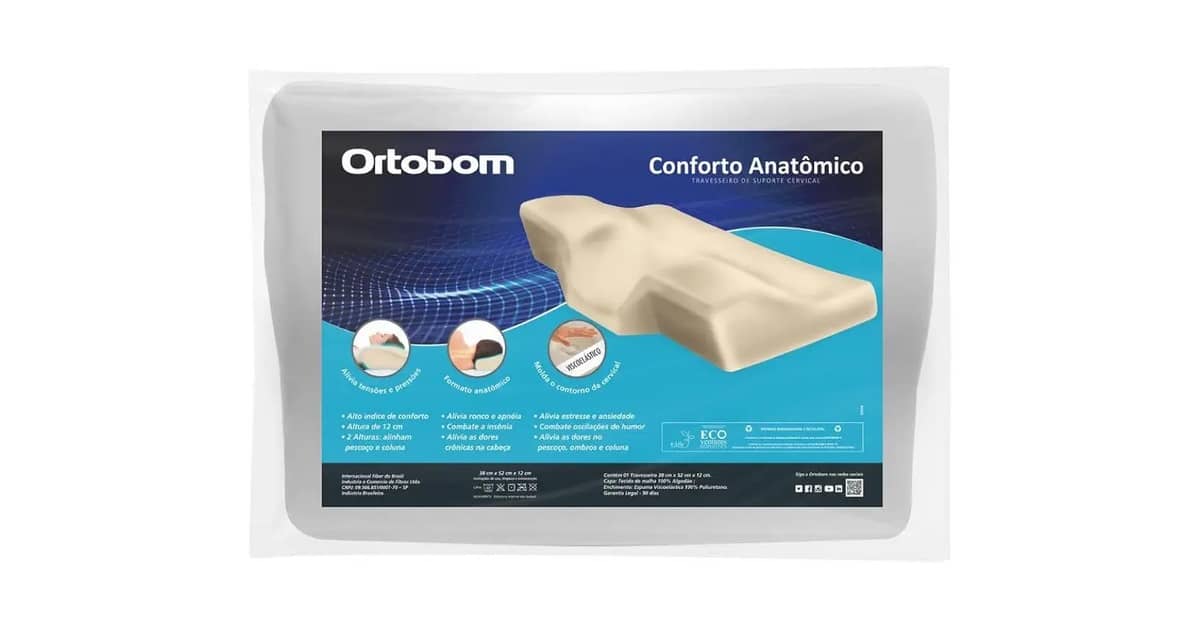 Melhor Travesseiro para Dormir Ortobom: Conforto Cervical Garantido