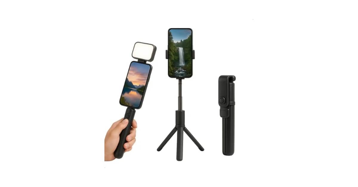 Melhor Tripe de Mesa: 7 Modelos com LED e Ajuste Flexível