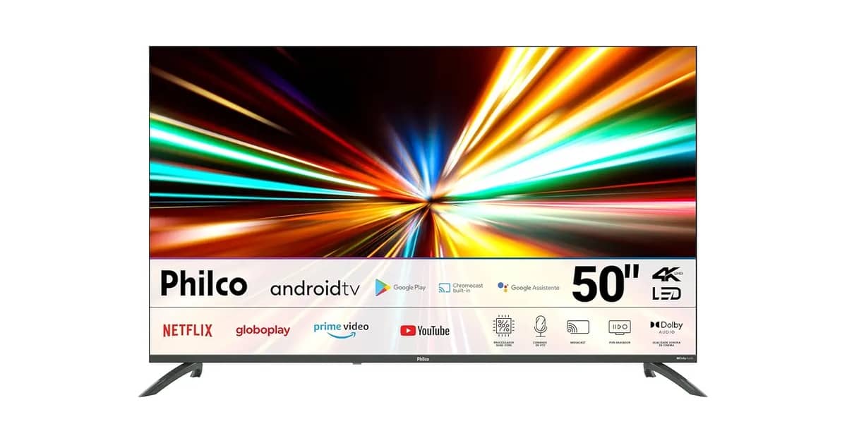 Melhor Tv Led 50 Polegadas: 7 Opções 4K Incríveis