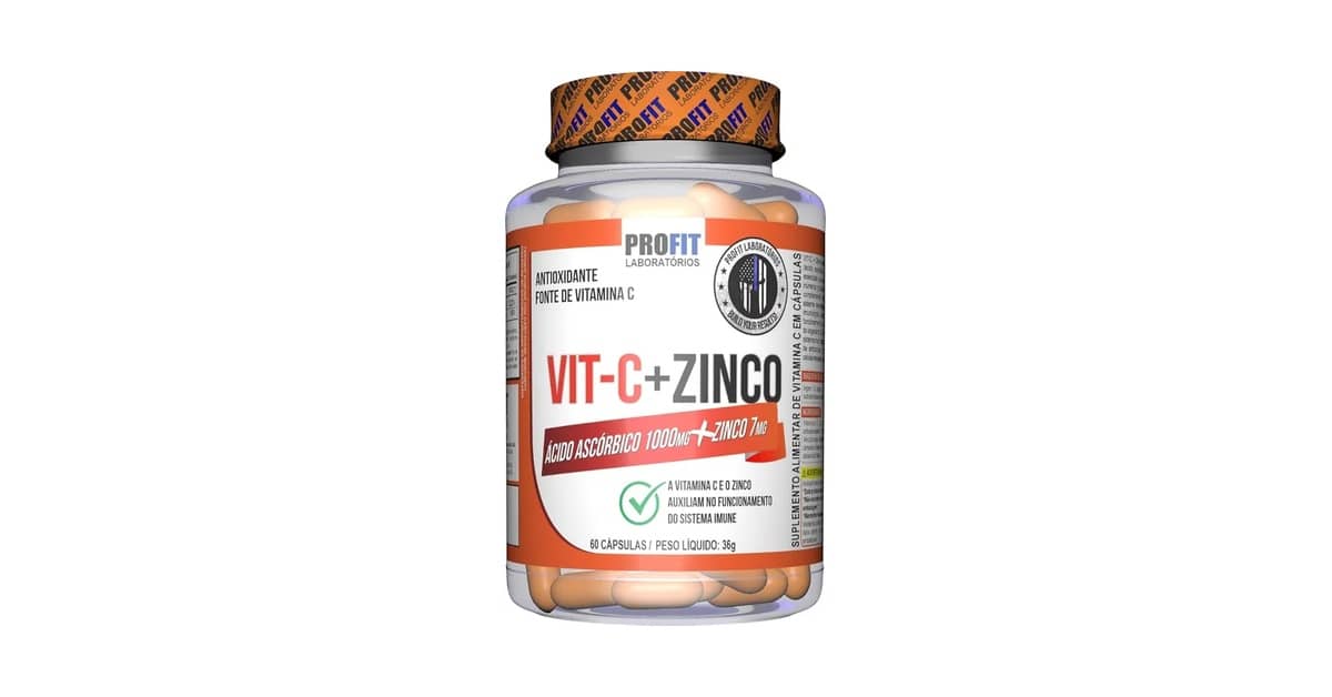 Melhor Vitamina C mais Zinco: Suporte Imunológico Essencial!