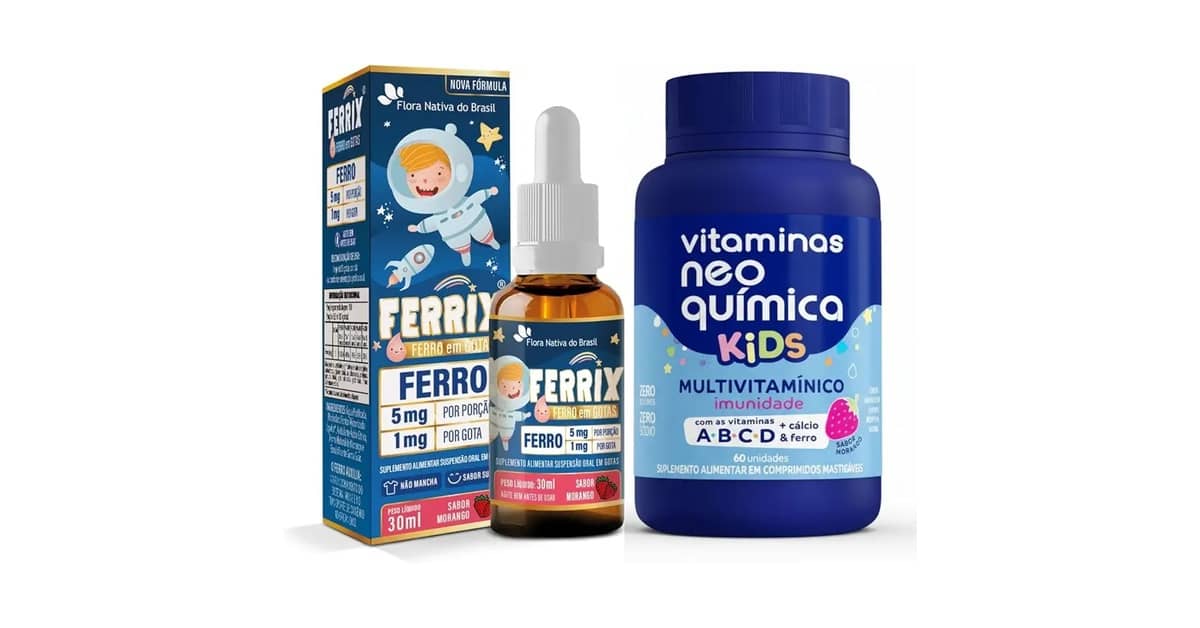 Melhor Vitamina Infantil para Anemia: Guia Completo