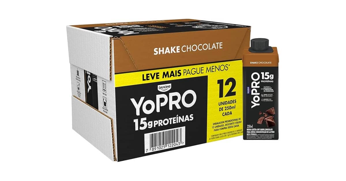Melhor YoPRO: 10 Opções de Shake e Barra Proteica
