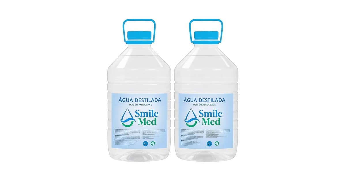 Qual a Melhor Água Destilada para CPAP: 10 Opções Puras