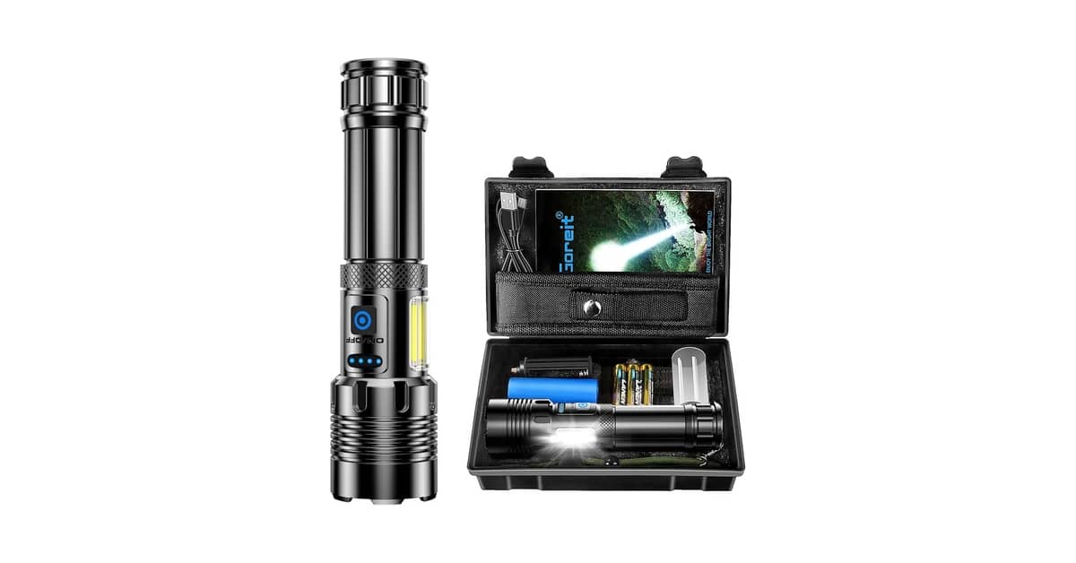 Qual a Melhor Lanterna Recarregável: Potência e Alcance