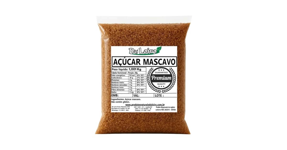 Qual Melhor Açúcar Mascavo ou Adoçante: Guia Essencial