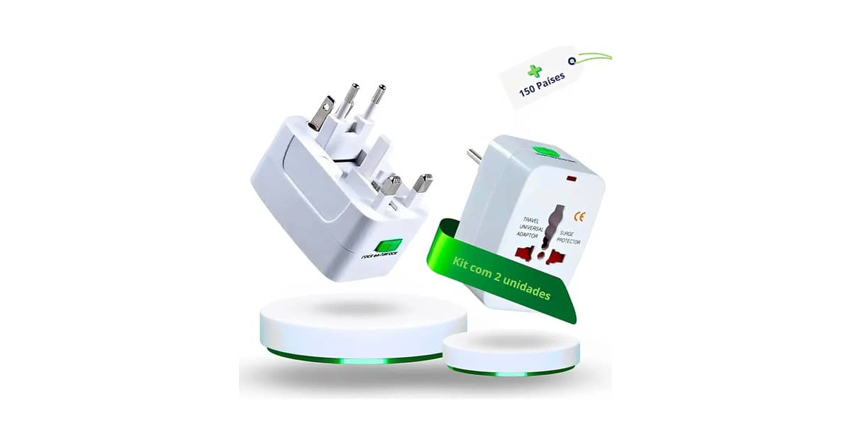 Qual Melhor Adaptador Universal de Tomada com USB-C?