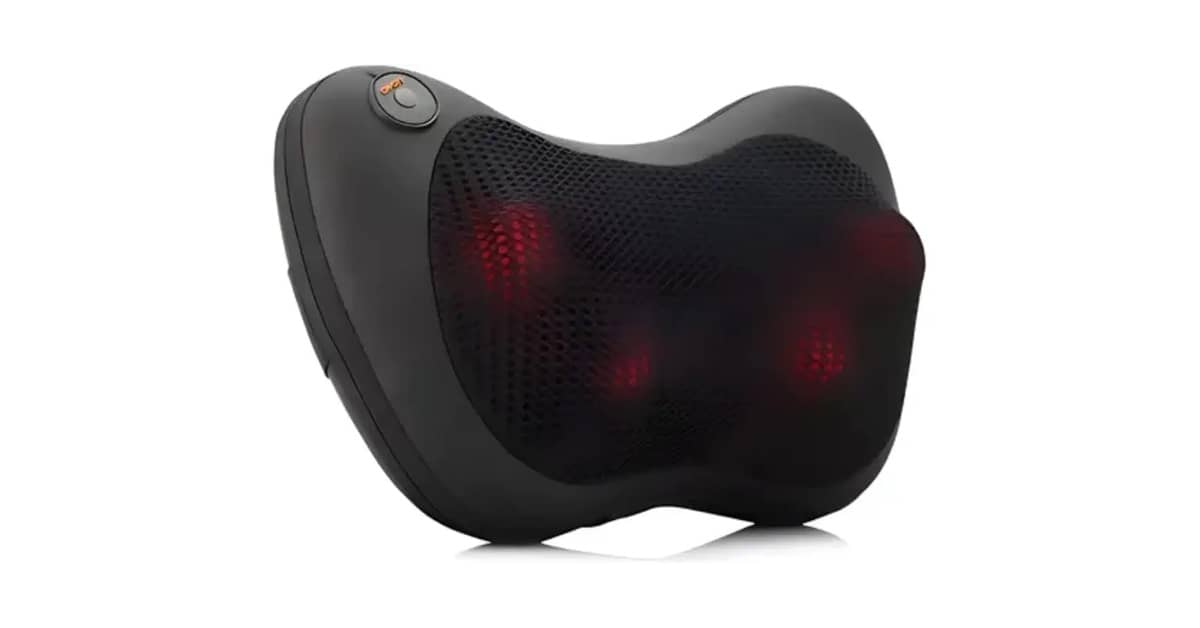 Qual Melhor Almofada de Massagem Shiatsu p/ Alívio?