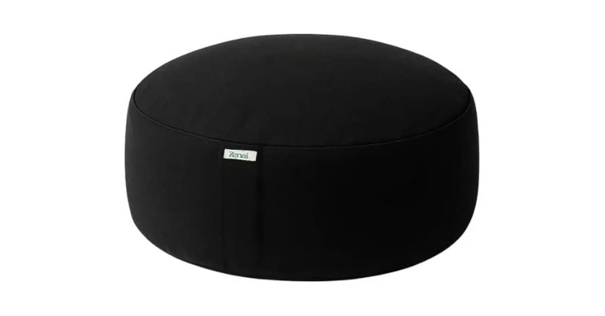 Qual Melhor Almofada de Meditação (Zafu) Para Postura Correta?