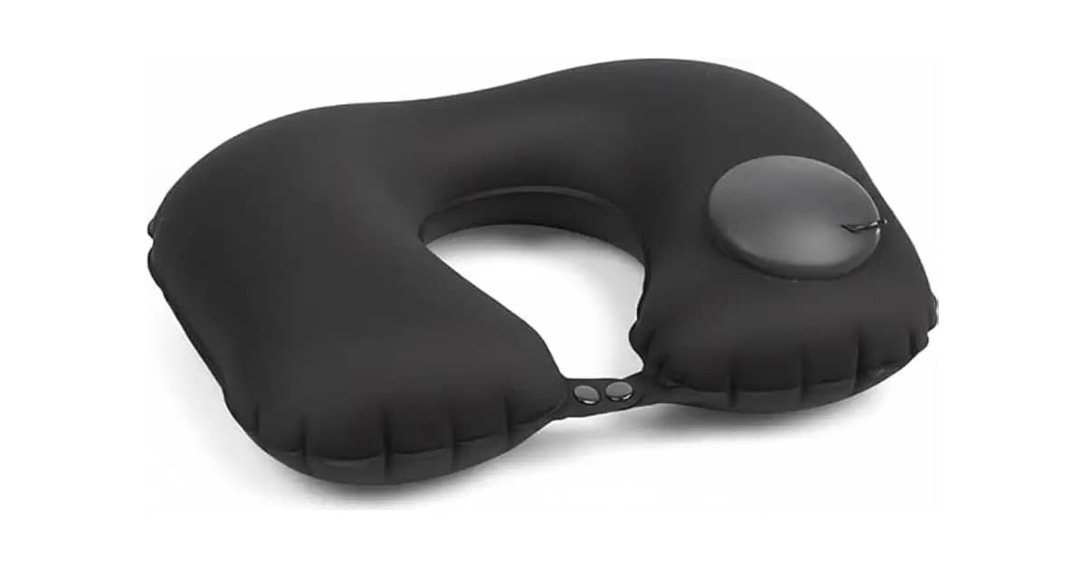Qual Melhor Almofada de Pescoço Inflável Para Economizar Espaço?