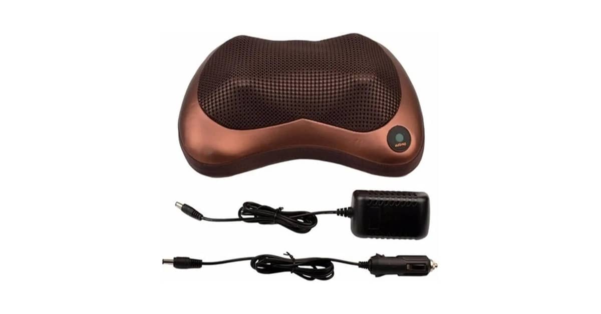 Qual Melhor Almofada Massageadora Shiatsu Para Pescoço