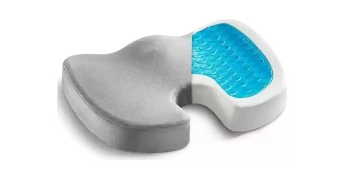 Qual Melhor Almofada Ortopedica Para Coccix e Lombar? Gel vs. Espuma