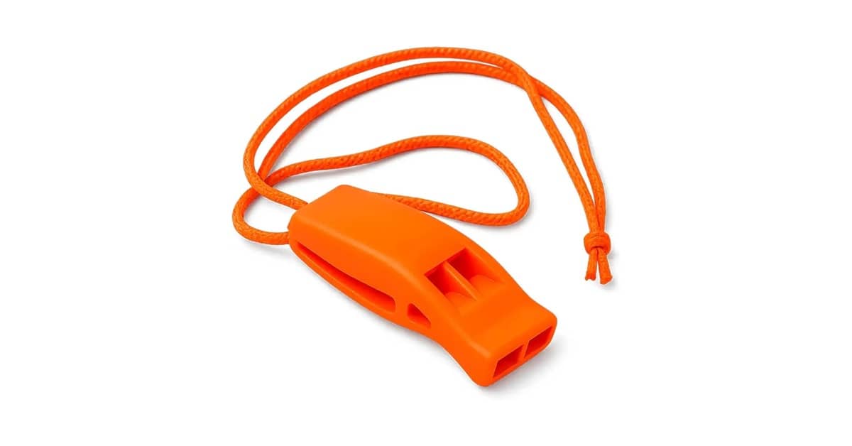 Qual Melhor Apito de Emergência? Som Alto e Confiável