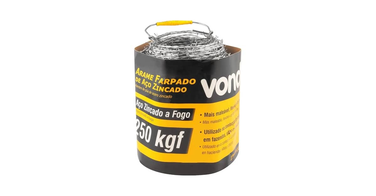 Qual Melhor Arame Farpado: 250kgf ou 500kgf?
