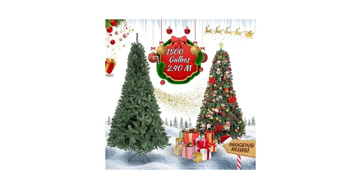 Qual Melhor Árvore de Natal 2 Metros Realista? Guia