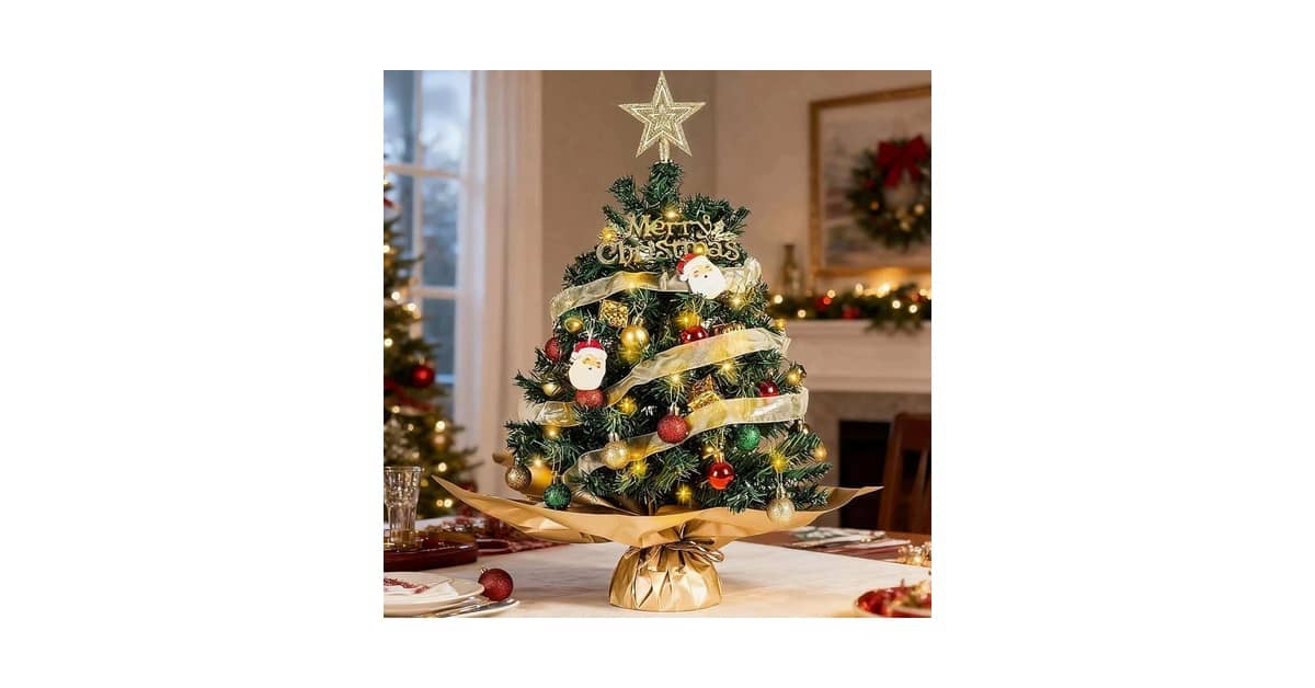 Qual Melhor Árvore de Natal Decorada em Promoção?