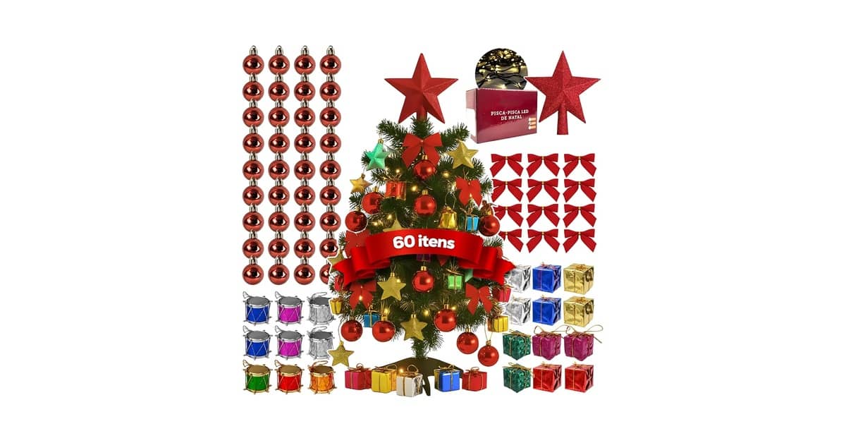 Qual Melhor Árvore de Natal Decorada? Análise de Kits