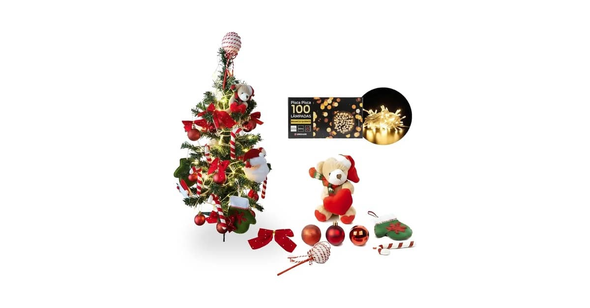 Qual Melhor Árvore de Natal Pronta Decorada Dobrável? 8 Opções Pop-Up