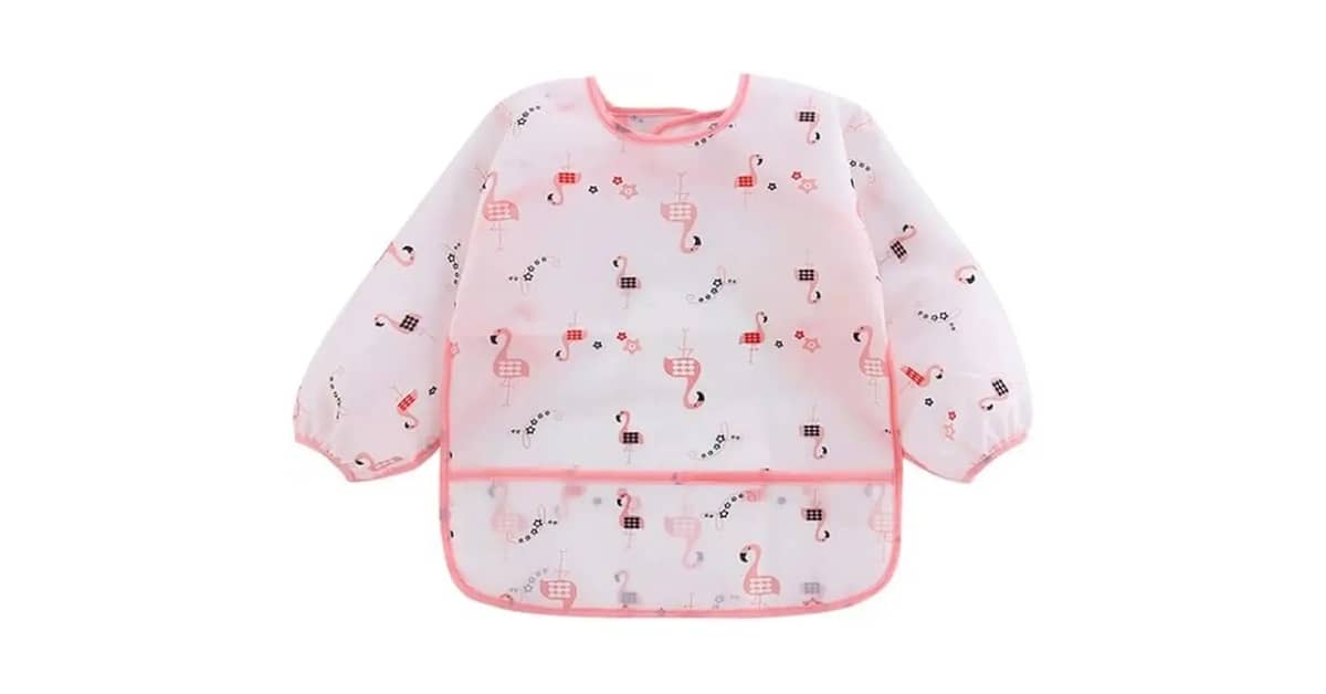 Qual Melhor Babador de Manga Longa para Introdução Alimentar? Menos Sujeira!