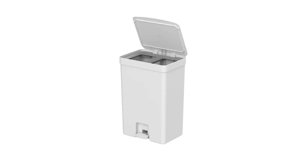 Qual Melhor Balde de Lixo Para Cozinha Com Pedal e Separador Reciclável?