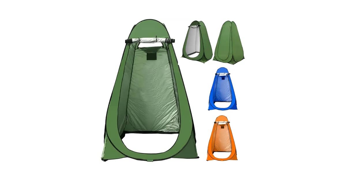 Qual Melhor Barraca Banheiro Pop-Up e Portátil?